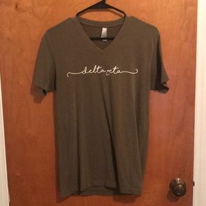 delta zeta script t shirt